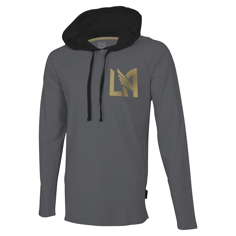 Stadium Essentials LAFC Tradition Raglan Hoodie Long Sleeve T-Shirt