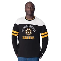Starter Boston Bruins Blitz Durene Long Sleeve T-Shirt