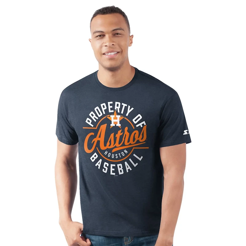 Starter Houston Astros Prime Time Property Of T-Shirt