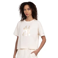 Starter New York Yankees Pastels Boxy Cropped T-Shirt