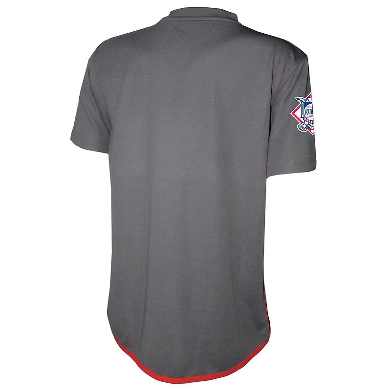 Stitches Atlanta Braves Team V-Neck Jersey