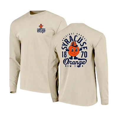 Syracuse Orange Comfort Colors Mascot Overlay Long Sleeve T-Shirt