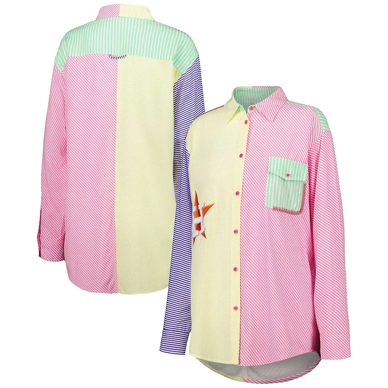 Terez Houston Astros Button-Up Shirt