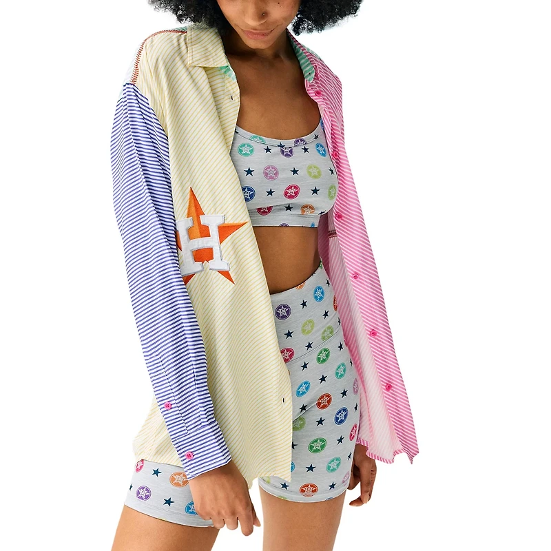 Terez Houston Astros Button-Up Shirt