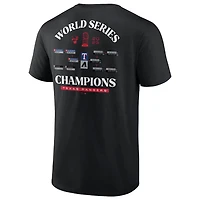 Texas Rangers 2023 World Series Champions Milestone Schedule T-Shirt