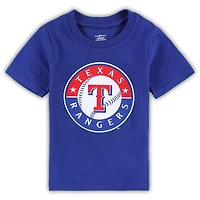 Texas Rangers Team Crew Primary Logo T-Shirt