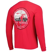 Texas Tech Raiders Circle Campus Scene Long Sleeve T-Shirt
