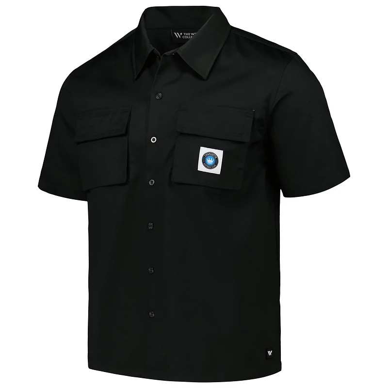 The Wild Collective Charlotte FC Utility Button-Up Shirt