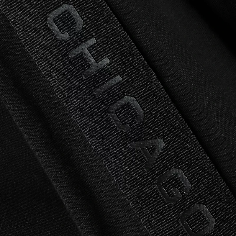 The Wild Collective Chicago Fire Tri-Blend Long Sleeve T-Shirt