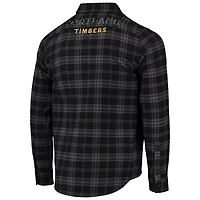 The Wild Collective Portland Timbers Buffalo Check Button-Up Shirt
