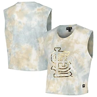 The Wild Collective St Louis Cardinals Washed Muscle Tank Top