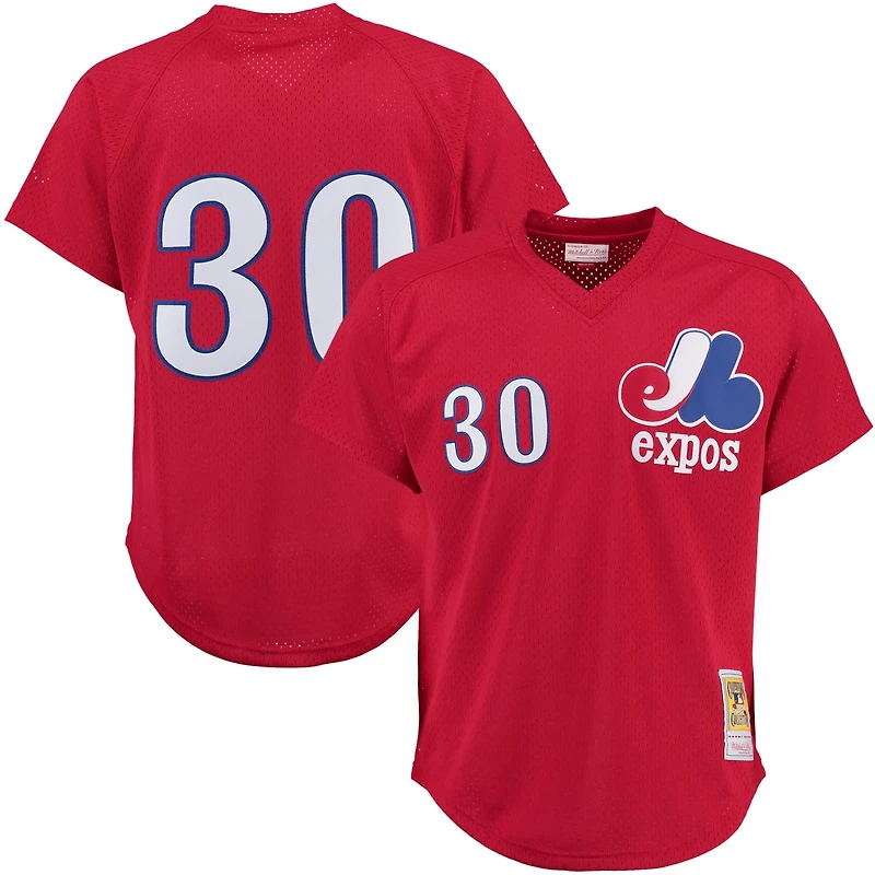Tim Raines Montreal Expos Mitchell  Ness Batting Practice Jersey -
