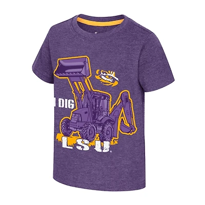 TODDLER BOYS I DIG S/S TEE (TEAM COLOR)