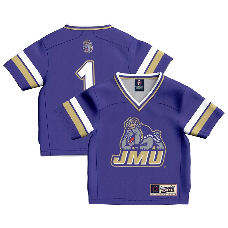 Toddler GameDay Greats 1 James Madison Dukes Collegiate Football Fashion Jersey