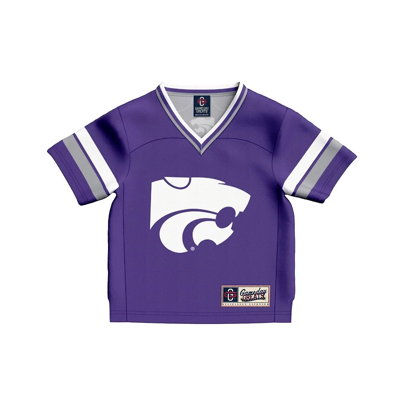 Toddler GameDay Greats 1 Kansas State Wildcats Collegiate Football Fashion Jersey