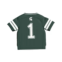 Toddler GameDay Greats 1 Michigan State Spartans Lightweight Collegiate Football Fashion Jersey
