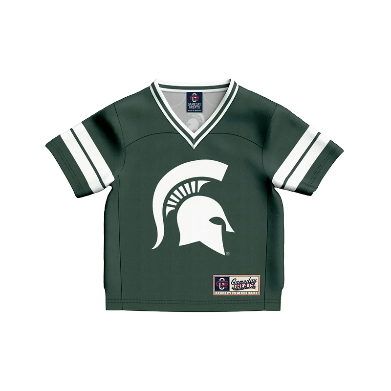 Toddler GameDay Greats 1 Michigan State Spartans Lightweight Collegiate Football Fashion Jersey