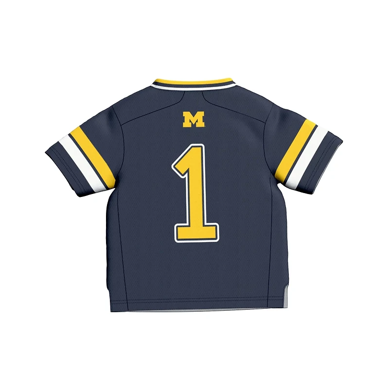 Toddler GameDay Greats 1 Michigan Wolverines Collegiate Football Fashion Jersey