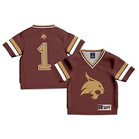 Toddler GameDay Greats 1 Texas State Bobcats Lightweight Collegiate Football Fashion Jersey