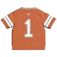 Toddler GameDay Greats 1 Texas Longhorns Lightweight Collegiate Football Fashion Jersey