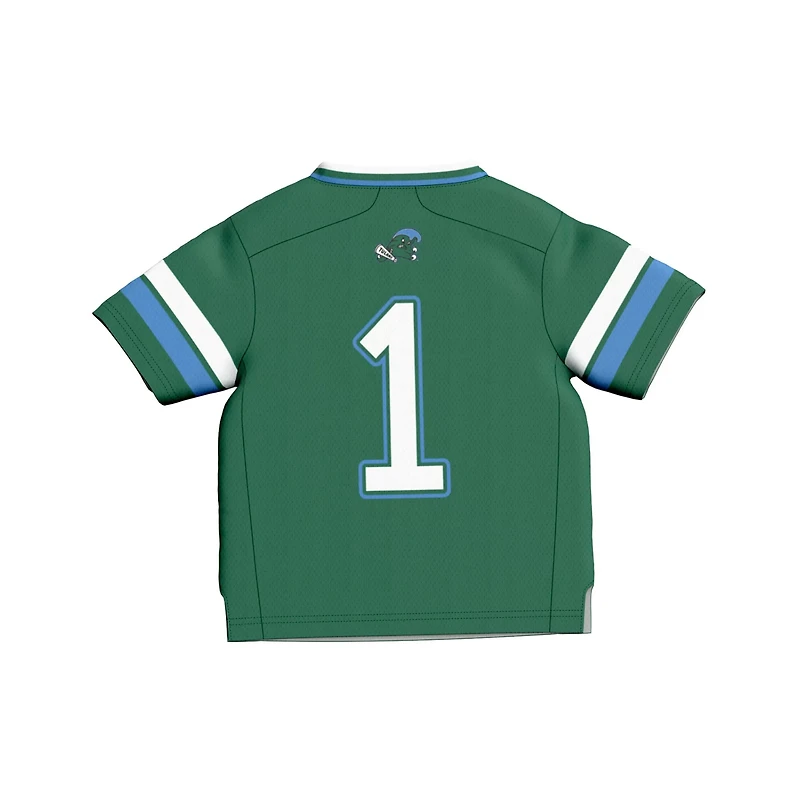 Toddler GameDay Greats 1 Tulane Wave Football Fashion Jersey