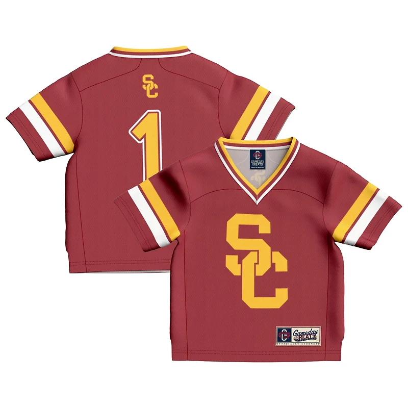 Toddler GameDay Greats 1 USC Trojans Lightweight Collegiate Football Fashion Jersey
