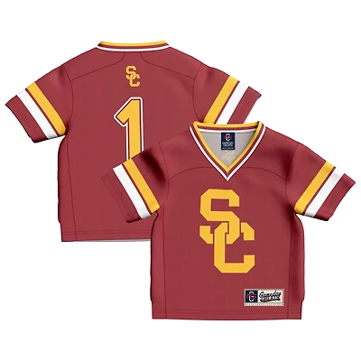 Toddler GameDay Greats 1 USC Trojans Lightweight Collegiate Football Fashion Jersey