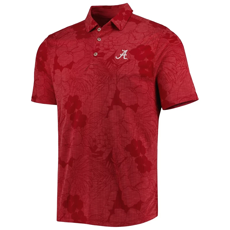 Tommy Bahama Alabama Crimson Tide Miramar Blooms Polo