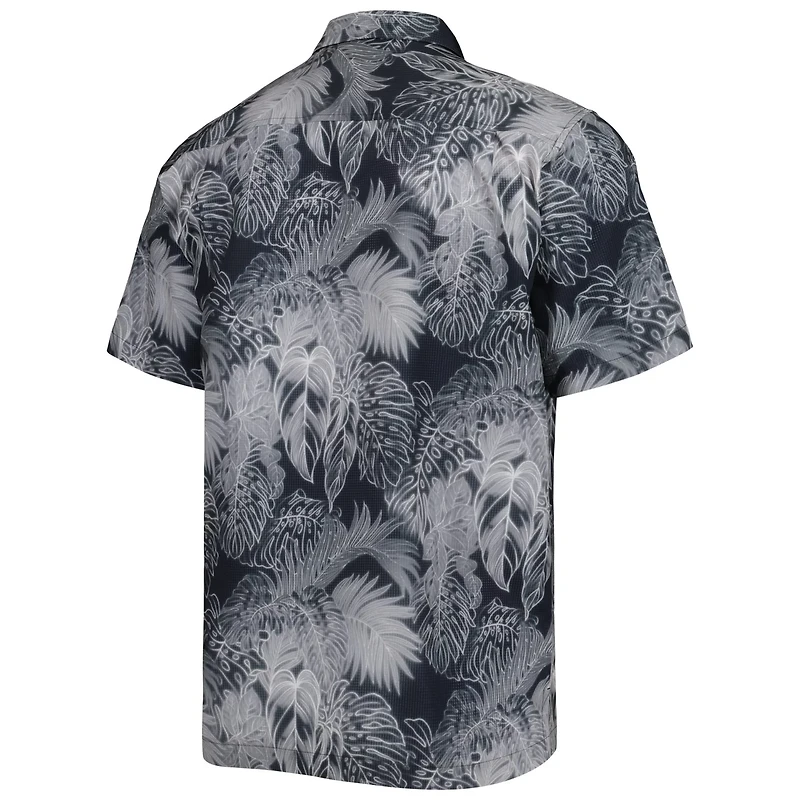 Tommy Bahama Iowa Hawkeyes Coast Luminescent Fronds IslandZone Button-Up Camp Shirt