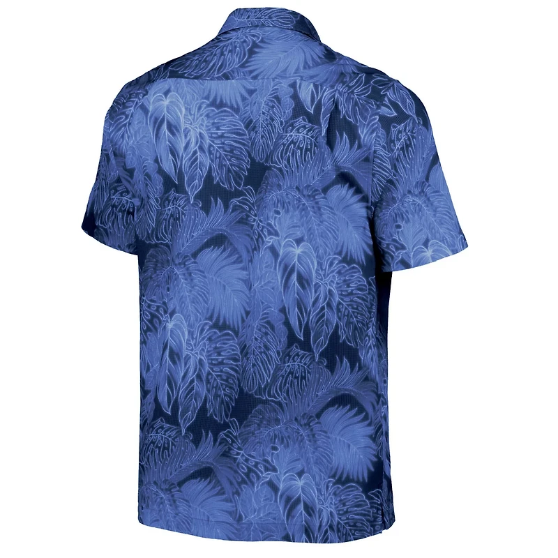 Tommy Bahama Jackson State Tigers Bahama Coast Luminescent Frond Camp IslandZone Button-Up Shirt
