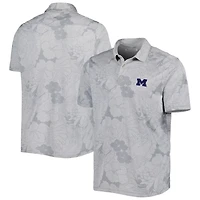 Tommy Bahama Michigan Wolverines Miramar Blooms Polo