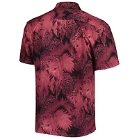 Tommy Bahama Mississippi State Bulldogs Coast Luminescent Fronds IslandZone Button-Up Camp Shirt