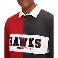 Tommy Jeans /Black Atlanta Hawks Ronnie Rugby Long Sleeve T-Shirt