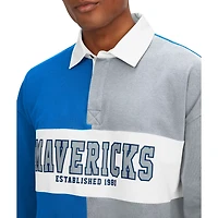 Tommy Jeans /Gray Dallas Mavericks Ronnie Rugby Long Sleeve T-Shirt