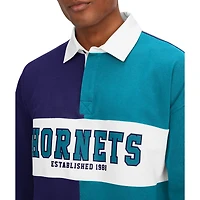 Tommy Jeans /Teal Charlotte Hornets Ronnie Rugby Long Sleeve T-Shirt