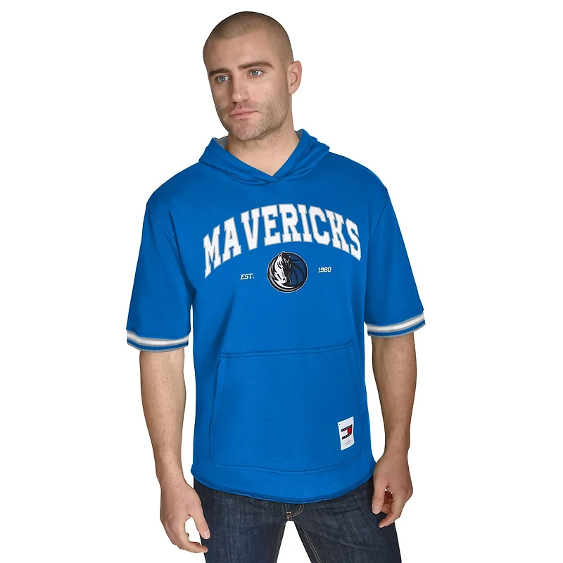 Tommy Jeans Dallas Mavericks Paul French Terry Short Sleeve Pullover Hoodie