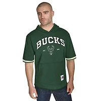 Tommy Jeans Hunter Milwaukee Bucks Paul French Terry Short Sleeve Pullover Hoodie