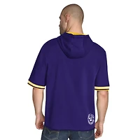Tommy Jeans Los Angeles Lakers Paul French Terry Short Sleeve Pullover Hoodie