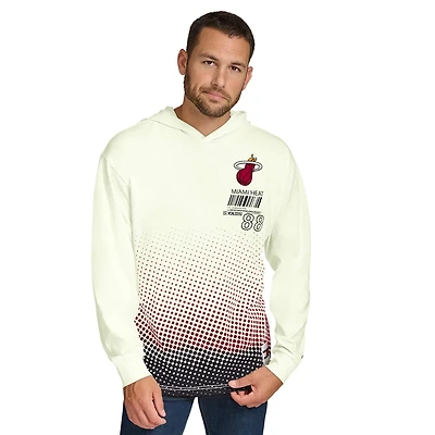 Tommy Jeans Miami Heat Ben Vintage Applique Long Sleeve Hoodie T-Shirt