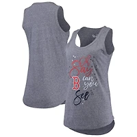 Touch Boston Red Sox Americana Tri-Blend Racerback Tank Top