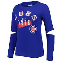 Touch Chicago Cubs Formation Long Sleeve T-Shirt