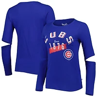 Touch Chicago Cubs Formation Long Sleeve T-Shirt