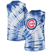 Touch Chicago Cubs Money Ball Tie-Dye Tank Top
