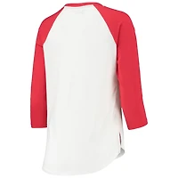 Under Armour /Red Cincinnati Bearcats Baseball Raglan 3/4 Sleeve T-Shirt