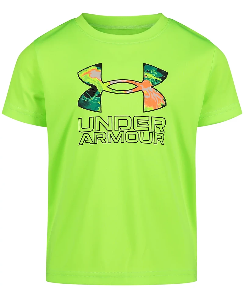 Under Armour Boys' Varnish Big Logo Short Sleeve T-shirt