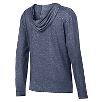 Under Armour Heather Notre Dame Fighting Irish Tri-Blend Breezy Long Sleeve Hoodie T-Shirt