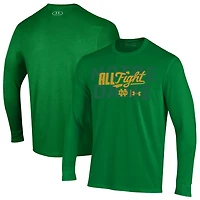 Under Armour Kelly Notre Dame Fighting Irish All Fight Long Sleeve T-Shirt