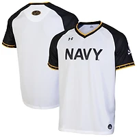 Under Armour Navy Midshipmen Replica Full-Button Baseball Jersey