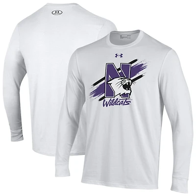 Under Armour Northwestern Wildcats City Performance Long Sleeve T-Shirt