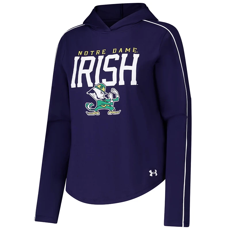 Under Armour Notre Dame Fighting Irish Gameday Knockout Long Sleeve Hooded T-Shirt
